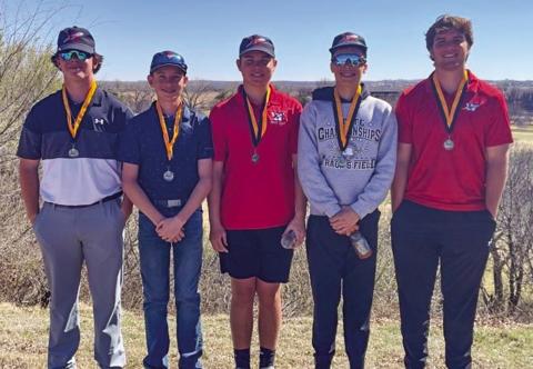Skyrocket golf finishes second