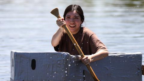 Childress High School hosts annual Boat Races