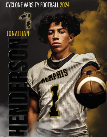 Jonathan Henderson Jr., Senior, Wide Receiver KKR Photography