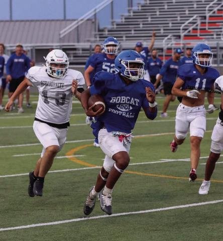 Bobcats, Bulldogs face  off in preseason scrimmage