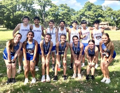 The Childress High School cross country teams compete at the Crowell Invitational Monday, Sept. 15 at Copper Breaks State Park, where Selah Smith took a first-place individual finish, aiding the Lady Cats to a championship finish. Childress Bobcat Boosters