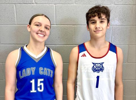 Childress’ Landry Hunter and Dylan Moore were recently named the McDonald’s Big Macs of the Week, announced Wednesday, Jan. 14. Hunter, a freshman, led the Lady Cats with 14 points against a tough loss to Bushland on Tuesday, Jan. 13, while Moore, a junior, has taken over as the starting point guard for the Bobcats, aiding the team to a 3-0 record in his first three games. Childress Bobcat Boosters