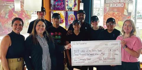 CASA of the Rolling Plains thanks Taco Bell