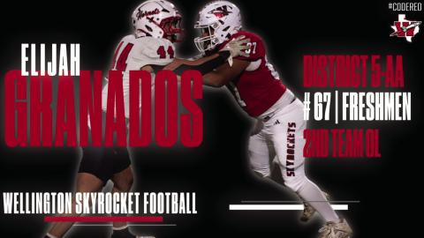 Elijah Granados, Second Team Offensive Lineman