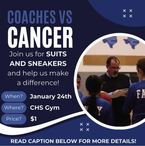 Honor a loved one by purchasing a paper sneaker at the Childress vs. Bushland basketball game Friday, Jan. 24. Available for $1, paper sneakers, including a loved one’s name, will be displayed during the game. All proceeds will benefit We Can Care, a nonprofit organization aiding Childress County cancer patients. Courtesy Graphic