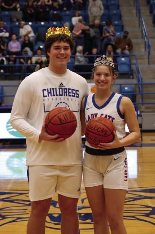 Childress crowns Basketball King and Queen