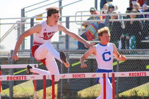Wellington warms up at Rocket Relays