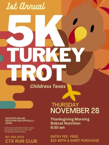 CTX Run Club to host Turkey Trot, Treasure Trot