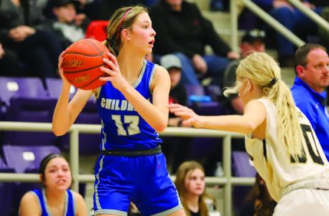 Adah Henderson, Senior, Post, Co-Offensive Most Valuable Player Photos by Childress High School Yearbook Staff