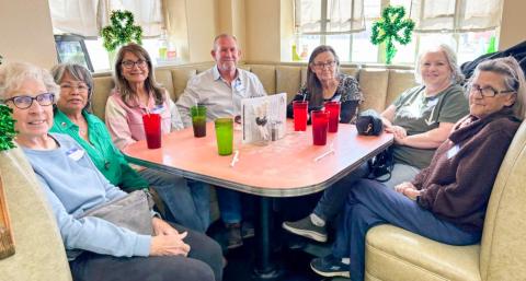 Wellington’s museum staff visits Shamrock