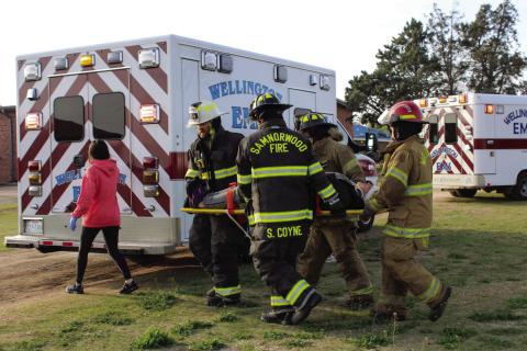 Extrication drill sharpens first responder skills