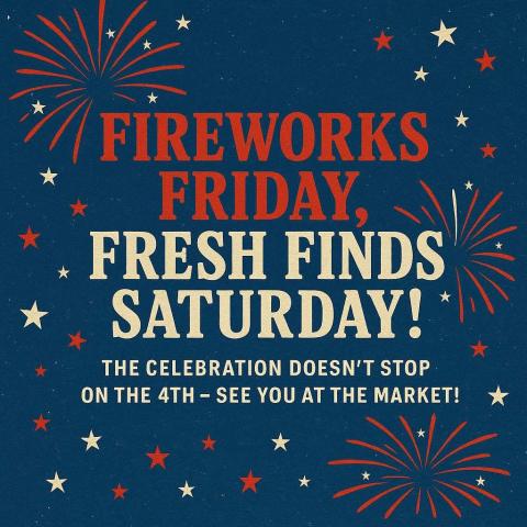 Following Fourth of July celebrations, the Childress Farmers Market, hosted the first and third Saturday of the month, will showcase fresh finds Saturday, July 5 on Commerce St. in downtown Childress. “We’ve had several people asking, and yes, we will be having our farmers market on Saturday,” Childress Farmers Market said. “The celebration doesn’t stop on the fourth — see you at the market. Childress Farmers Market