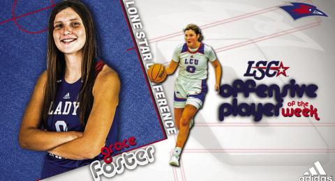 Childress’ Foster claims third LSC weekly honor of season