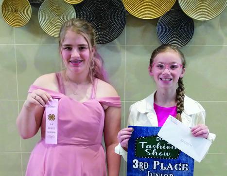 Childress County 4-Hers participate in District 3 Fashion Show