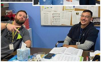 Memphis Middle School students and staff enjoy a day of holiday movies, games and crafts prior to an early dismissal for winter break Friday, Dec. 19. Students will return to campus Tuesday, Jan. 3. Photos Courtesy of Memphis ISD