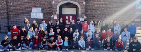 Wellington Junior High School Firecrackers win District UIL Academic championship
