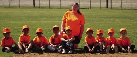 Coached by Paige Owen, T-ball Orioles players include Hayes Ashmore, Drake Barlow, Dallas Castor, Yahir Estrada, Jeremiah Gonzales, Alias Jones, Westley Owen, Catalina Smith, Amari Tillman. The Red River Sun/Shauna Salinas