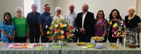Collingsworth Chamber arranges Wellington City Manager reception