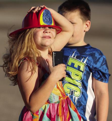 Childress first responders, community come together for National Night Out