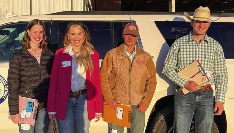 Childress FFA Horse Judging team competes at state competition