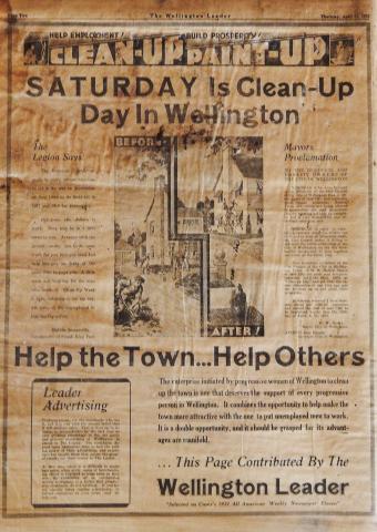 Wellington Lions Club organizes city wide clean-up