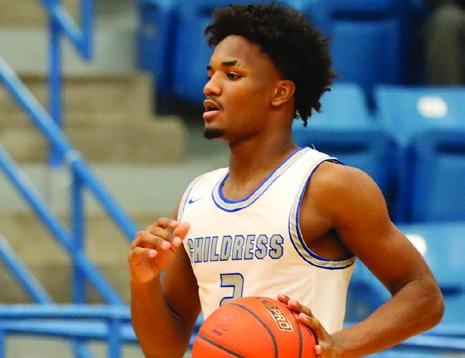 Lamont Nickleberry, Senior, District 2-3A Most Valuable Player, THSCA Super Elite Team Most Valuable Player Photos by Childress High School Yearbook Staff