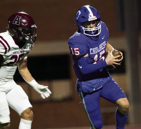 Childress downs Abernat for bi-district championship