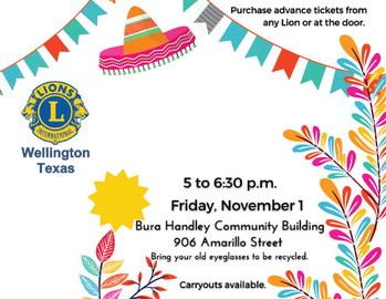 Wellington Lions invite all to Fiesta Pile On fundraiser