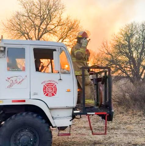 Fire departments provide mutual aid