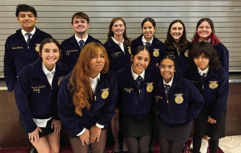 Memphis High School Future Farmers of America (FFA) members compete at the Area 1 Leadership Development Events (LDEs) Thursday, Nov. 20-Saturday, Nov. 22 at West Texas A&amp;M University in Canyon. Memphis High School