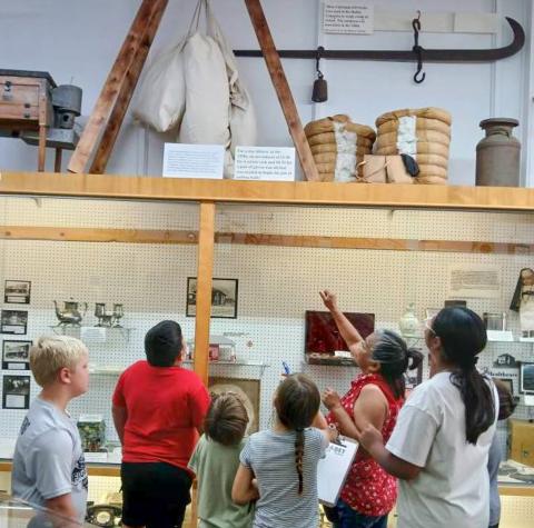 Collingsworth Museum hosts Opportunity Center’s summer youth