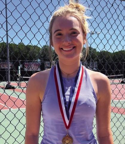 Lady Rockets, Skyrockets take district tennis championship