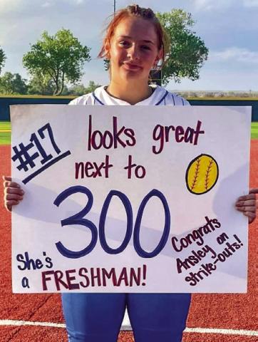 Childress’ Parr  finishes freshman  season with 329  strikeouts