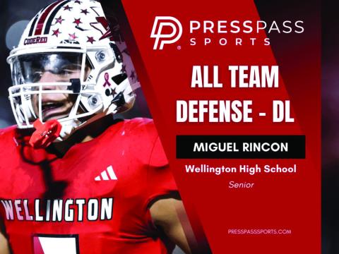 Press Pass Sports spotlights Wellington’s Rincon