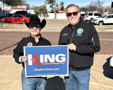 Texas Representatives hit Childress polls