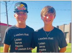 Meet the 2023-2024 Wellington Junior High School Student Council leaders, vice president Alex Orozco, left, and president Lawson Inman. “We are super proud to have these young men as leaders in our school,” said Principal Shannon Fisher. Courtesy Photo