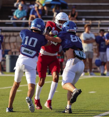 Bobcats,Skyrockets scrimmage prior to official season start