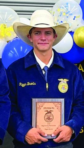 Crheildress students earn FFA Lone Star Degrees