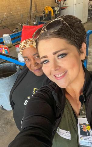 Memphis High School enjoys hamburger lunch, games