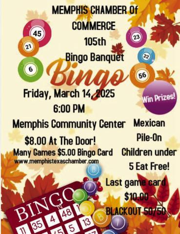 Memphis Chamber of Commerce 105th Annual Bingo Banquet today
