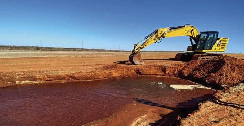 City of Childress loses water during main break