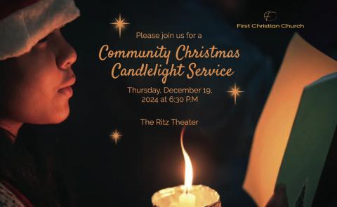 Wellington First Christian prepares Community Christmas Candlelight Service