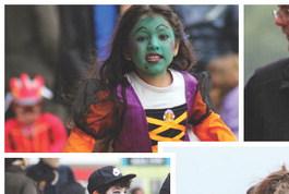 Hundreds of trick-or-treaters take on downtown Childress