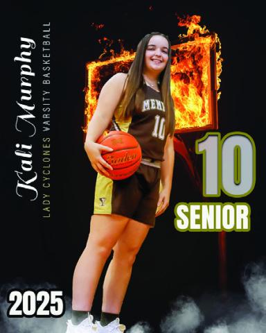 Kali Murphy, Senior, All-District Honorable Mention, Academic All-District KKR Photography