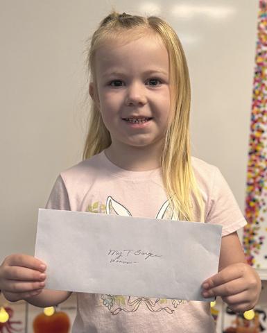 Wellington students accept lunch with parents cards