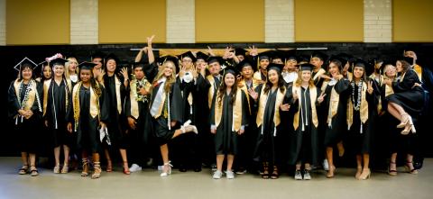 Memphis High School Class of 2024 walks the stage