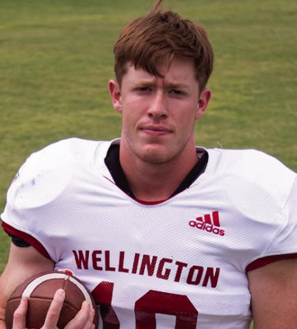 Wellington High School senior Barret Phillips is up for the Letterman 2 Leadership Scholarship. To vote for Phillips, visit surveyhero. com/c/2Avoting. HZW Media