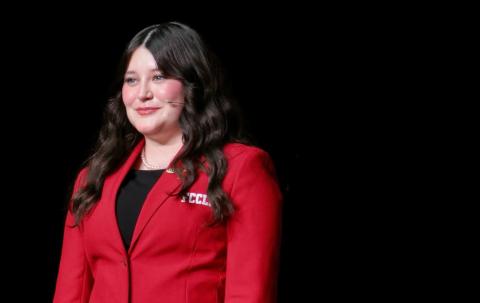 National Vice President of Public Relations Kimi Ward, a Childress High School Class of 2025 graduate, wraps up her high-school Family, Career and Community Leaders of America (FCCLA) journey at the recent National Leadership Conference in Orlando, Fla. FCCLA National Leadership Conference Content Creator Molly Aitken
