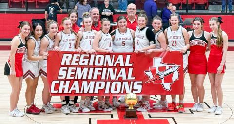 Lady Rockets seize area, regional semifinal championships