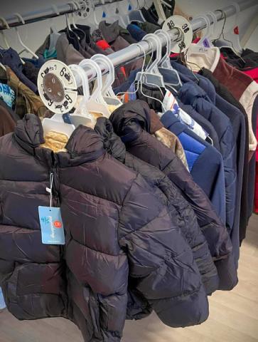 Story Vest Memorial recently donated over 20 new coats to Childress County Christmas Sharing, helping provide Christmas to 12 Childress County children. Photo Courtesy of Story Vest Memorial